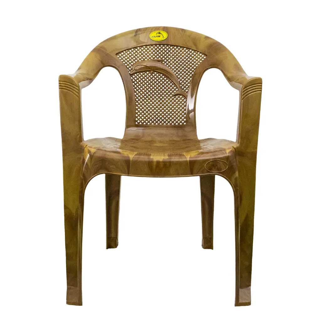 Kanchho Dolphin Chair Sandalwood.webp