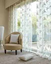 Net Fabric white curtain