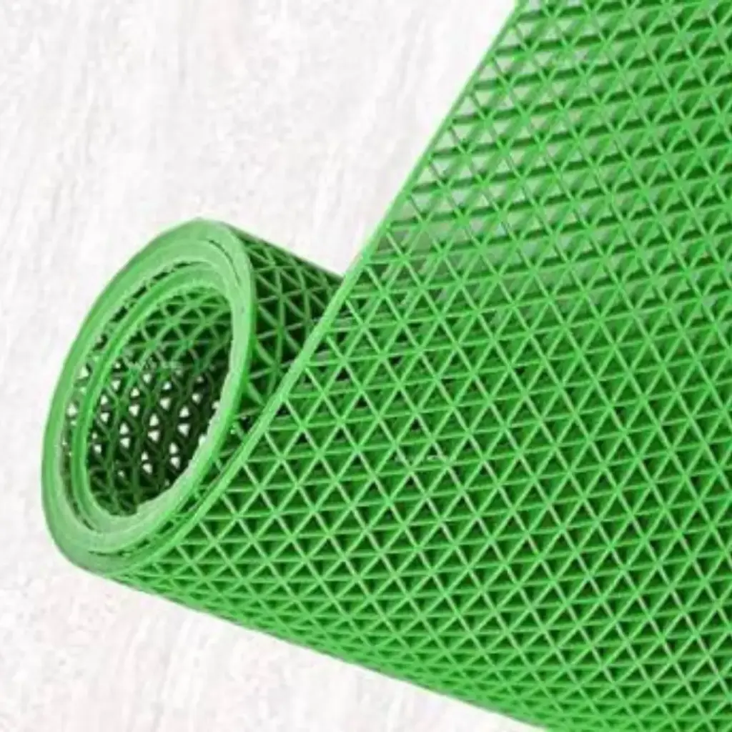 Pyramid Anti Slip Rubber Mat Waterproof Jali Floor Mat for Bathroom Kitchen Balcony Footmats for Home Entrance Doo per metre