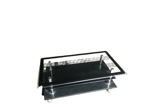 Double Glass Tea Table
