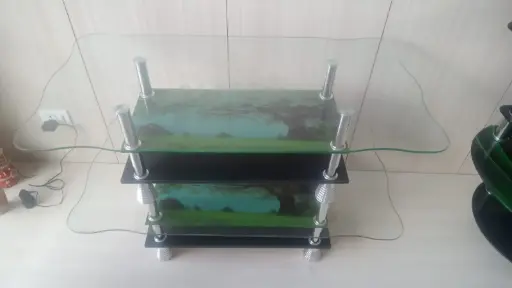 3-Tier Tempered Glass