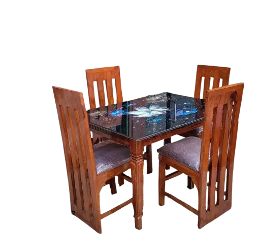 Marble Top  4 Seater Dining Table